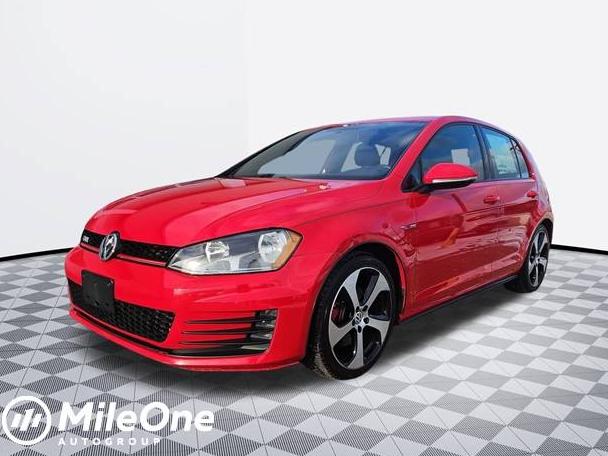 VOLKSWAGEN GOLF GTI 2017 3VW4T7AU7HM064304 image